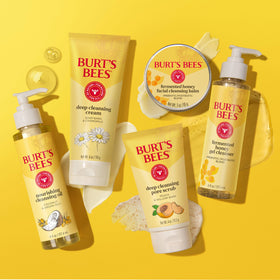 Burt's Bees pack of three boxed tubes offering value and refill