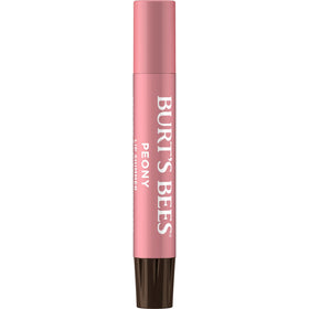 Burt's Bees open stick close-up revealing creamy texture and luminous finish benefit