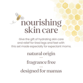 Burt's Bees products arranged inside gift tin ready to give