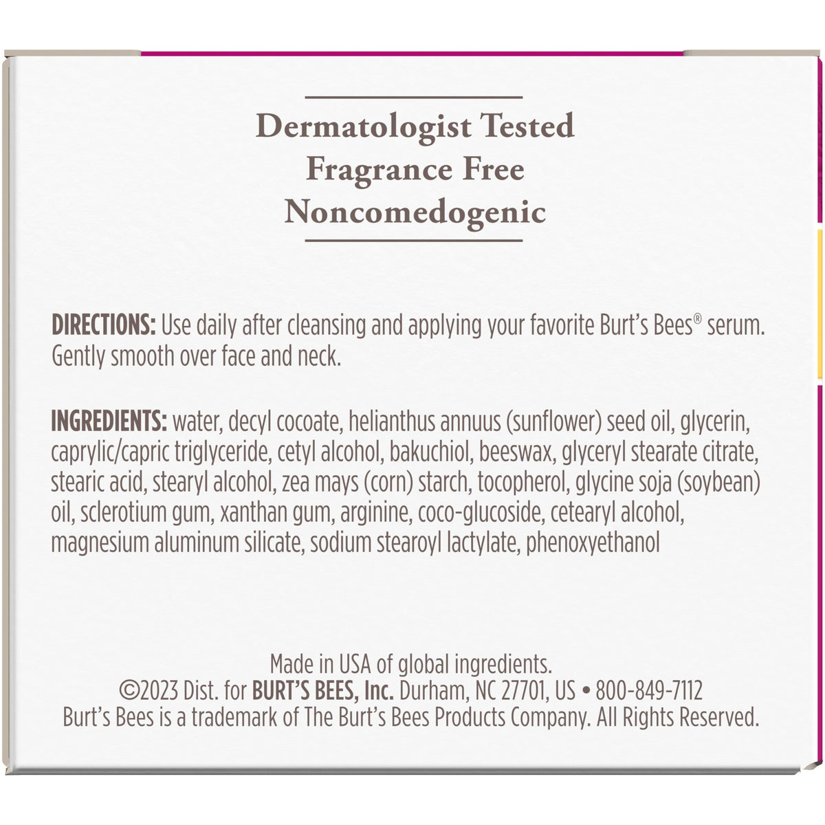 Burt's Bees on bathroom counter in lifestyle scene showing daily routine ease