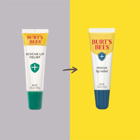 Burt's Bees squeezy tube close-up showing precise applicator and controlled dispensing