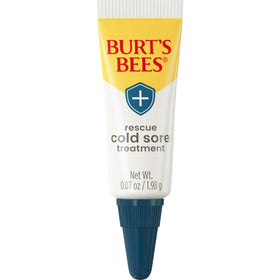 Burt's Bees tube next to a lip balm showing compact size for travel