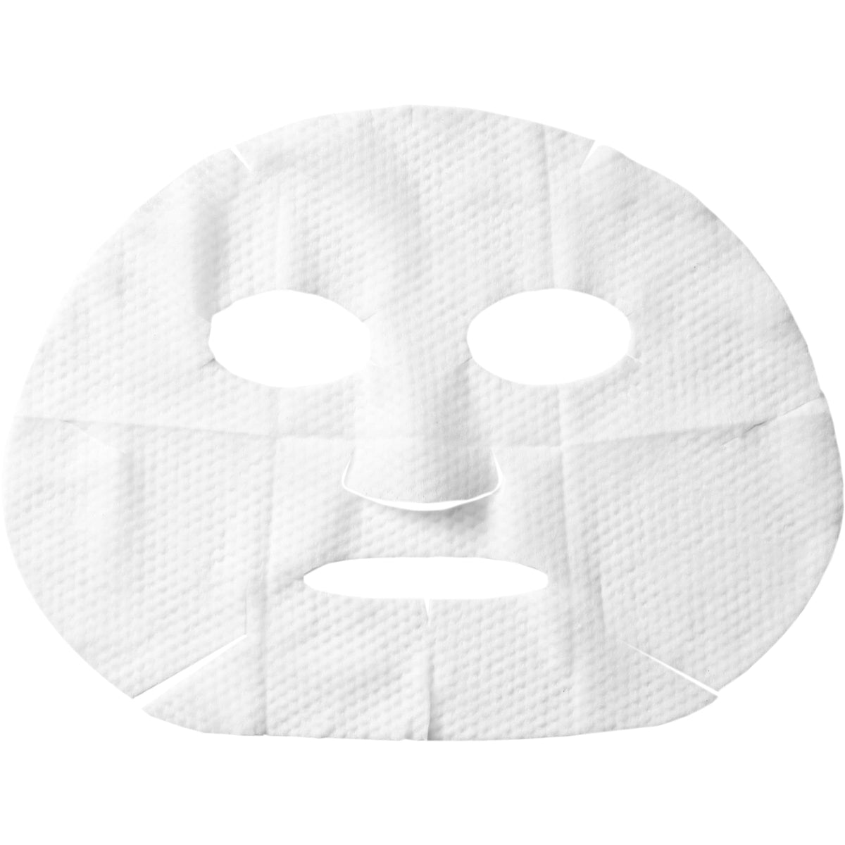 Burt's Bees mask packet held in hand showing true size and travel-friendly benefit