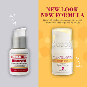 Burt's Bees cream texture close-up highlighting smooth hydrating finish