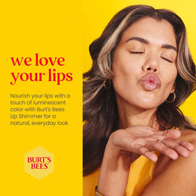 Burt's Bees tube open application tip for easy, mess-free use