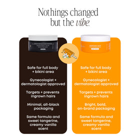 Bushbalm scrub in shower lifestyle scene illustrating pre-shave preparation