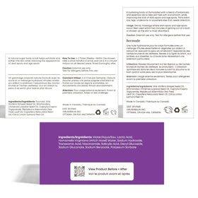 Bushbalm before and after comparison showing improved tone and reduced bumps