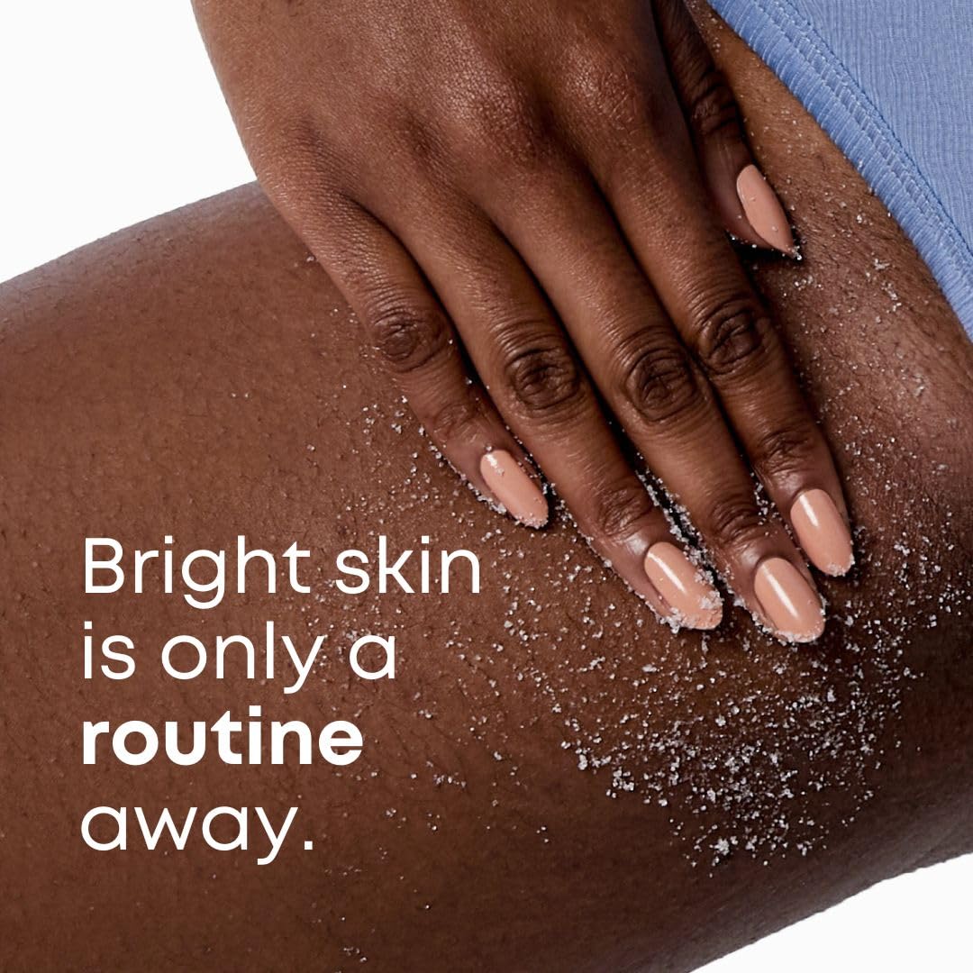 Bushbalm applied in shower on leg demonstrating gentle exfoliation and hydration benefit