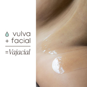 Bushbalm mask beside hand to show scale and single-use portion size