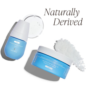 Bushbalm Nude routine staged in bathroom showing how to use products