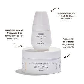 Bushbalm Radiant Reset pad close-up showing exfoliating texture and gentle formula
