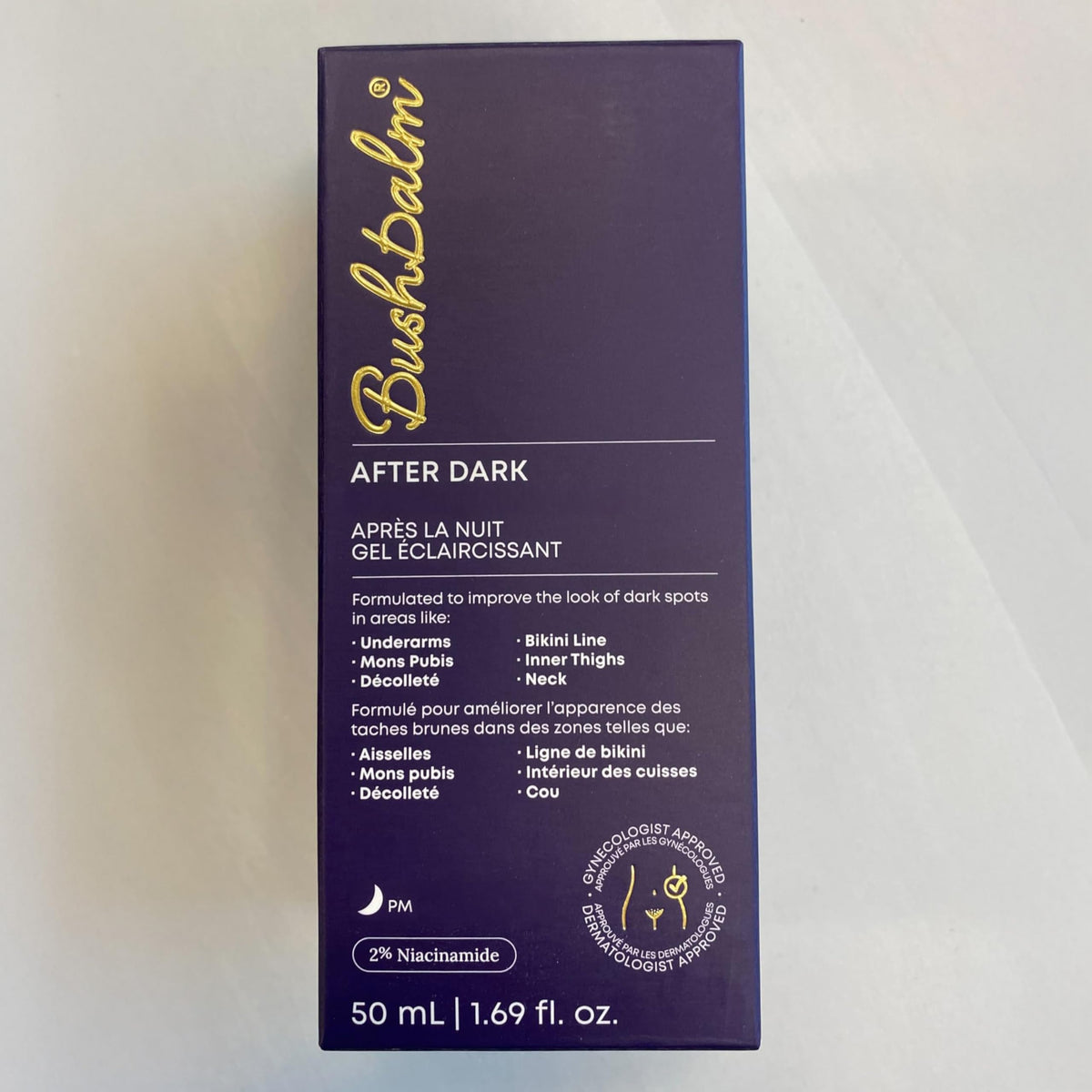 Bushbalm Radiant Reset pads open jar showing pad texture and convenience