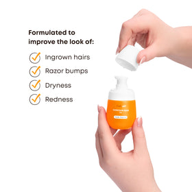 bushbalm oil dropper pouring to show lightweight texture and quick absorption