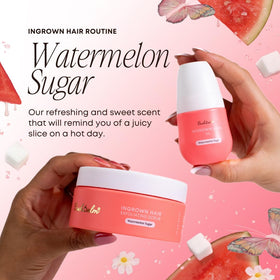 Bushbalm product label detail highlighting natural ingredient blend