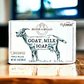 Buster & Bella's soap lathered in hand demonstrating gentle cleanse and creamy foam for comfort