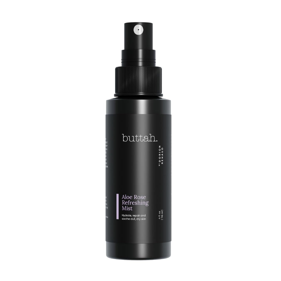 buttah. front packaging showing product bottle and branding for easy identification