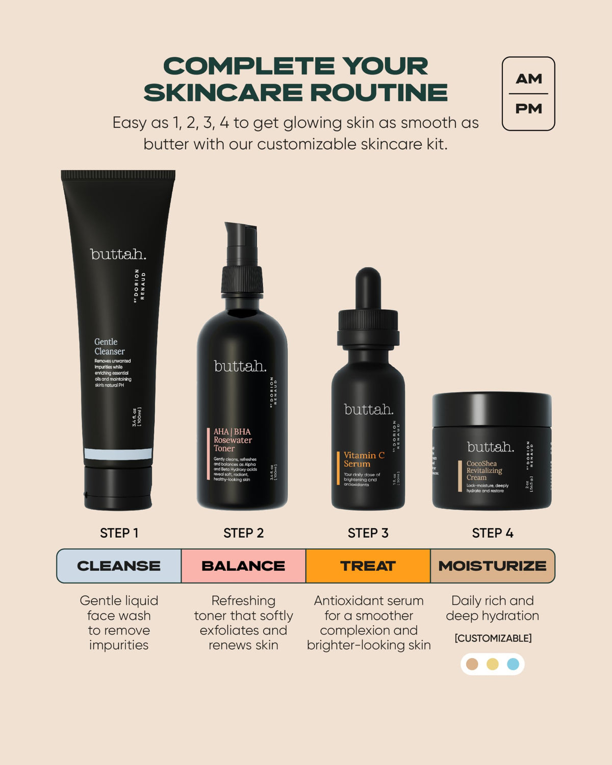 buttah. CocoShea revitalizing cream open jar shows nourishing texture