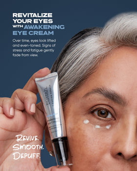 buttah. small pea-sized cream on hand to show easy application and non-greasy finish