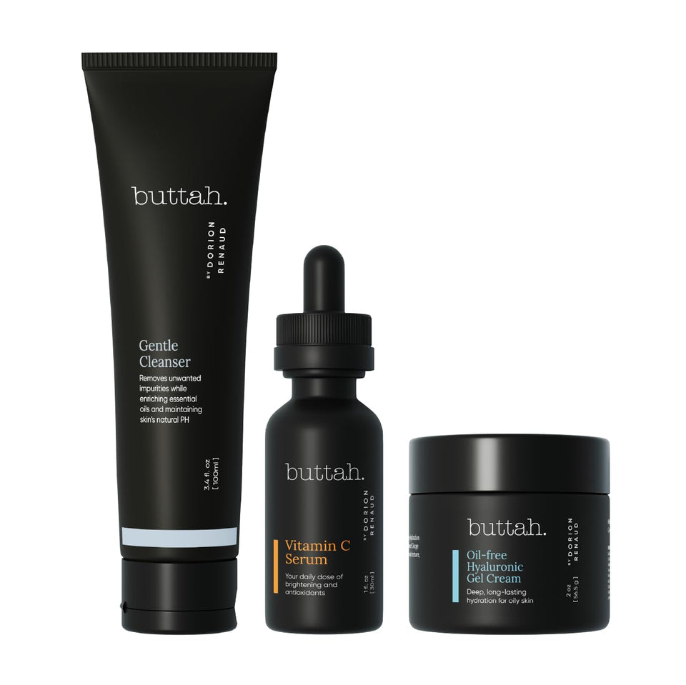buttah front packaging showing the 2oz bottle and clean design for daily hydration