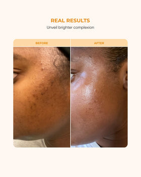 buttah serum swatched on hand demonstrating texture and quick-absorbing benefit