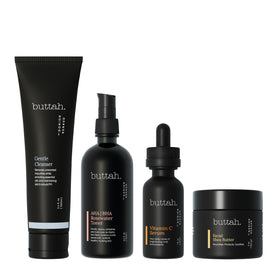 buttah front packaging showing full Supreme Kit and product labels for routine clarity