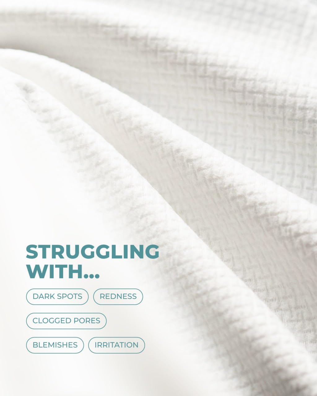 buttah. towel size comparison in hand showing large coverage benefit