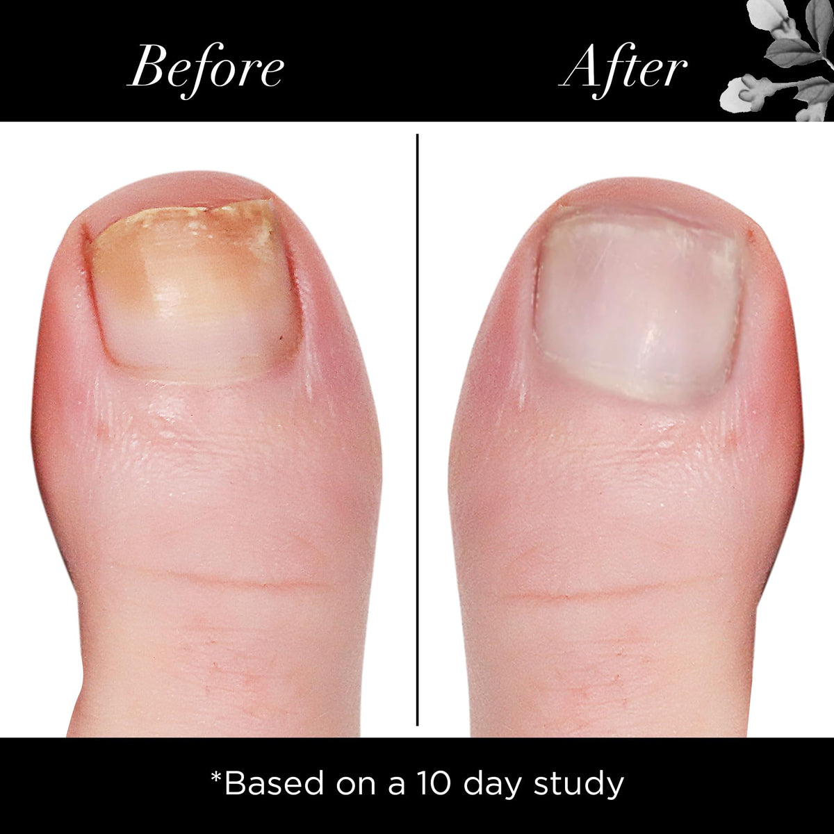 butter LONDON application on bare nail showing one-coat result benefit: instant brightness