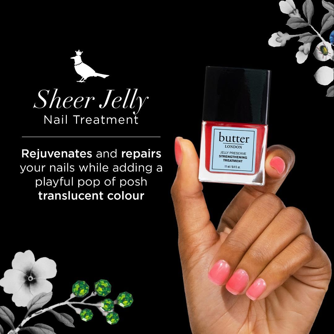 butter LONDON brush stroke texture close-up highlighting jelly finish and smooth application