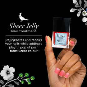 butter LONDON brush stroke texture close-up highlighting jelly finish and smooth application
