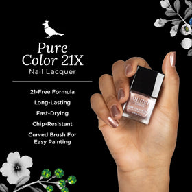 butter LONDON brush stroke revealing smooth application and quick-dry benefit