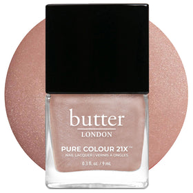 butter LONDON front bottle view showing Champagne Princess glossy polish