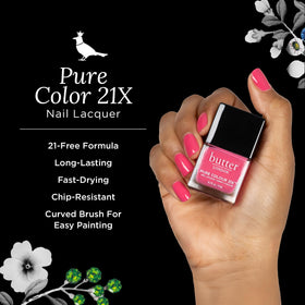 butter LONDON brush applying Flusher Blusher for smooth full-coverage application benefit