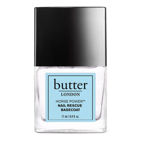 butter LONDON front packaging showing Horse Power basecoat and benefits