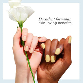 butter LONDON in-use manicure application demonstrating improved polish adhesion