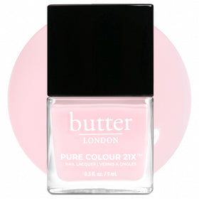 butter LONDON bottle front view showing Posh Petal and quick-dry benefit