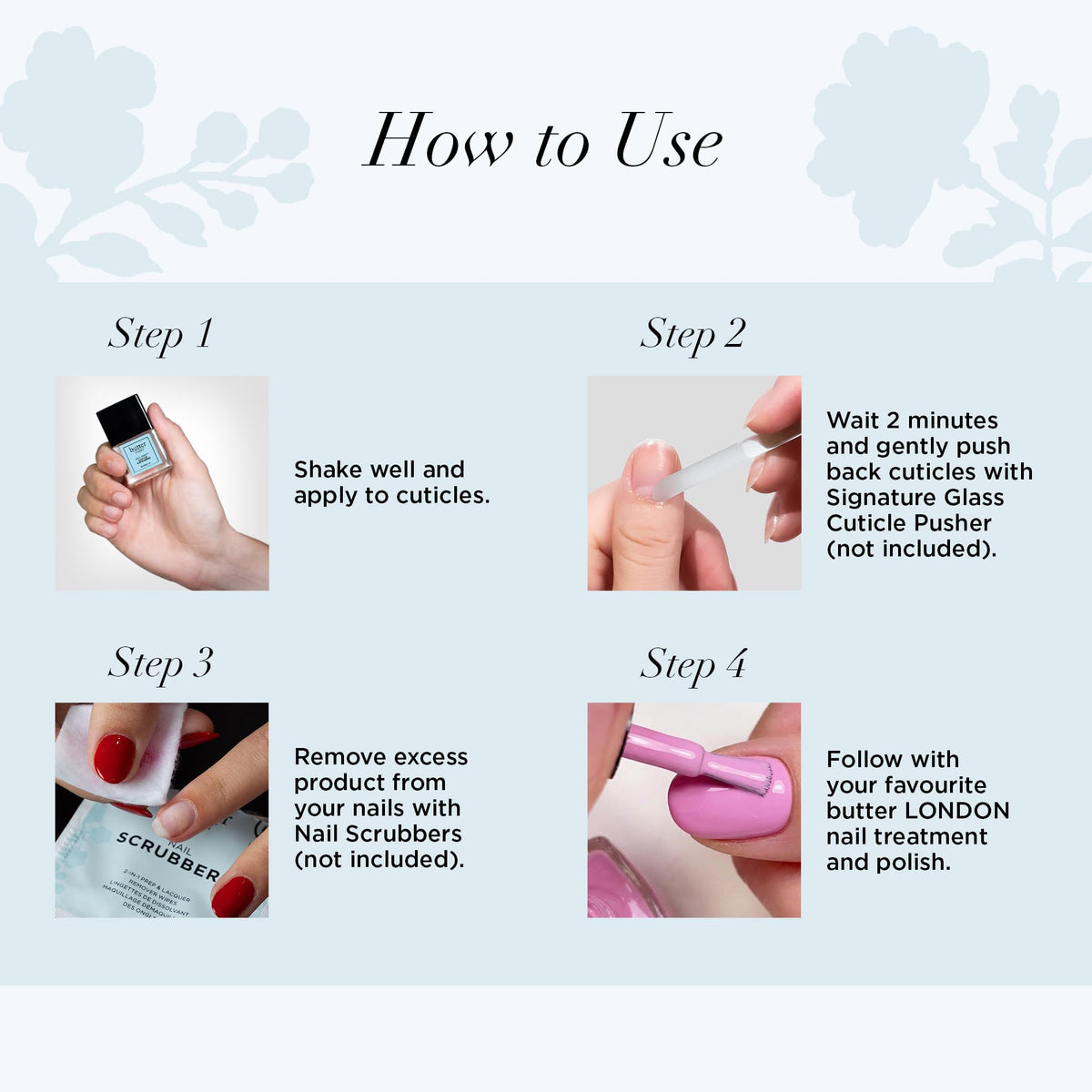 butter LONDON 0.4 fl oz bottle size comparison for travel-friendly use