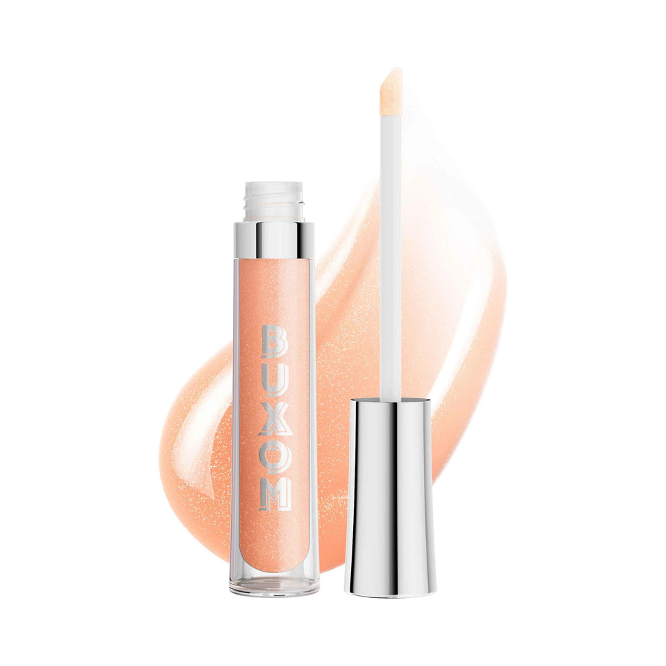 BUXOM amber front packaging showing glossy tube and shade