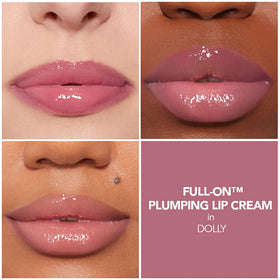 Buxom Dolly applicator closeup demonstrating creamy, easy application