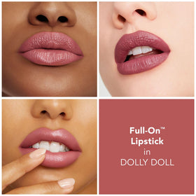 Buxom Dolly Doll creamy texture swatch illustrating pigment richness and smoothness