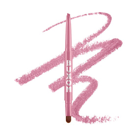 Buxom front packaging showing pencil and branding, clear product benefit