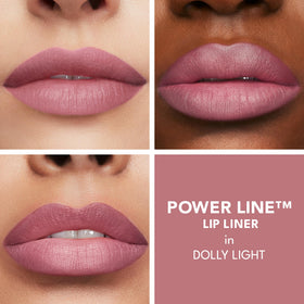 Buxom texture stroke on skin illustrating creamy matte pigment payoff