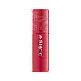 BUXOM product label detail highlighting ingredients and clean formula benefit