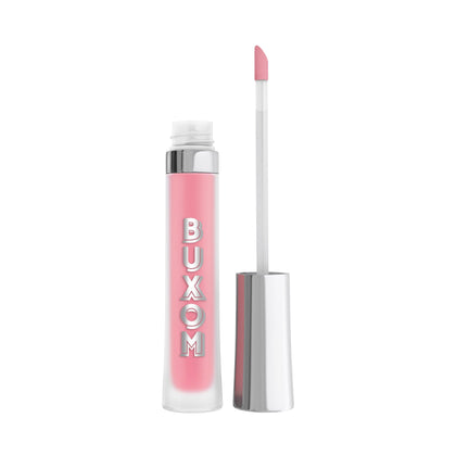 BUXOM front packaging showing Pink Lady gloss with bold high-shine benefit