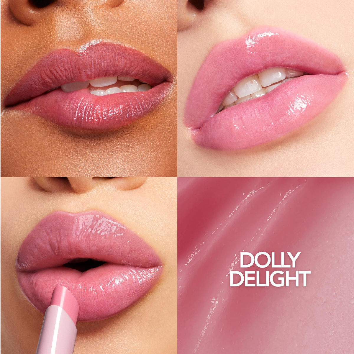 BUXOM balm with cap removed showing applicator and smooth tip