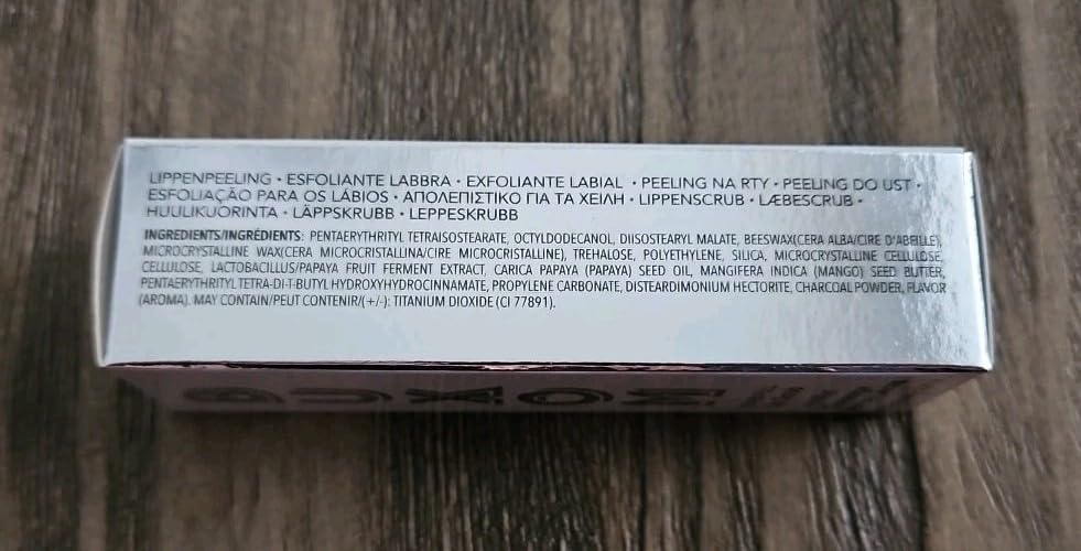 BUXOM scrub in a makeup bag showing portability and quick touch-up benefit