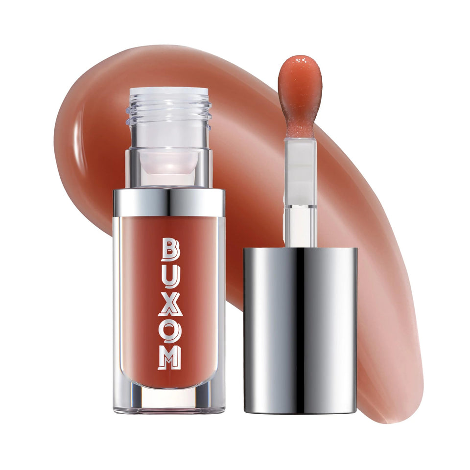 Buxom Moscow Mule front packaging showing glossy tinted tube and branding