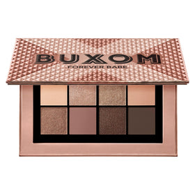BUXOM palette front open showing range and versatility