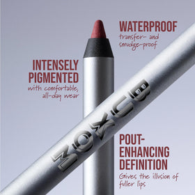 Buxom pencil applied on lips for full-coverage sculpting
