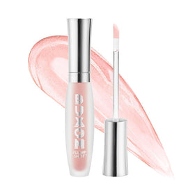 Buxom front packaging showing bottle and tinted gloss benefit of glossy shine