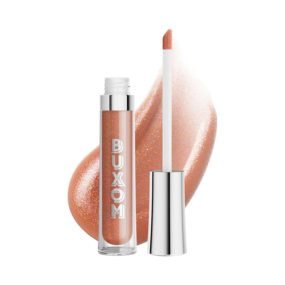 BUXOM Sarina front packaging showing glossy tube and shade